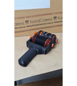 WeaStamp – Çift Renkli Dönen Kaşe ile Benzersiz Baskılar (73×125 mm)